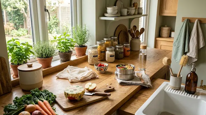 Feature image of 25 Zero Waste Habits That Actually Stick (Beginner-Friendly)