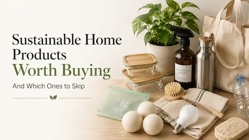 Sustainable Home Products Worth Buying (And Which Ones to Skip)