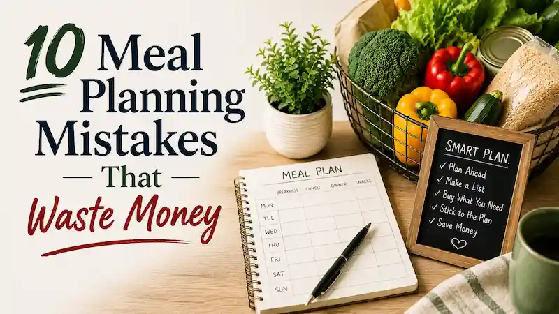 10 Meal Planning Mistakes That Waste Money