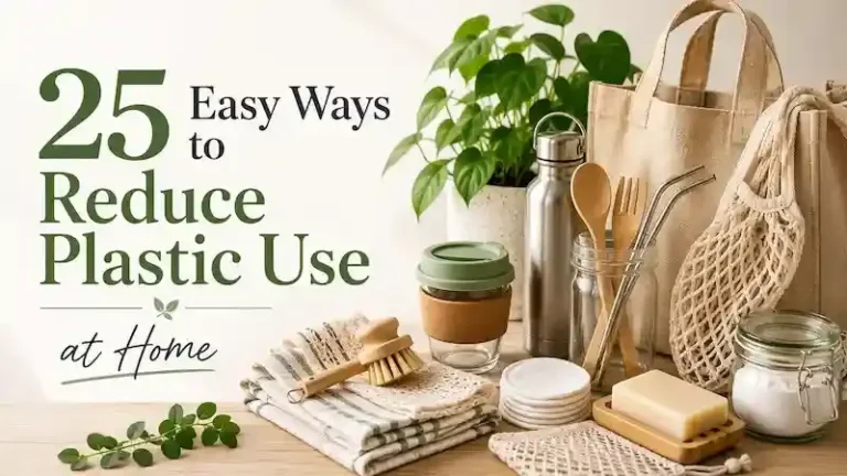 25 Easy Ways to Reduce Plastic Use at Home