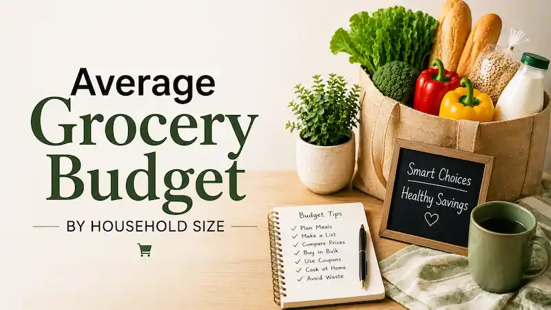 Average Grocery Budget by Household Size
