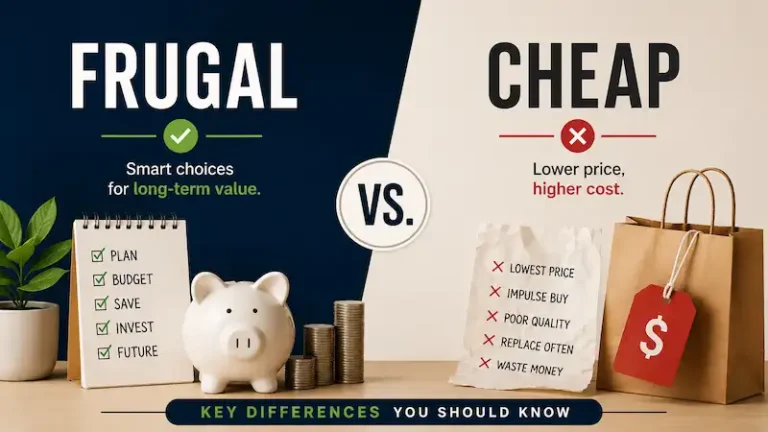 Frugal vs. Cheap Key Differences You Should Know