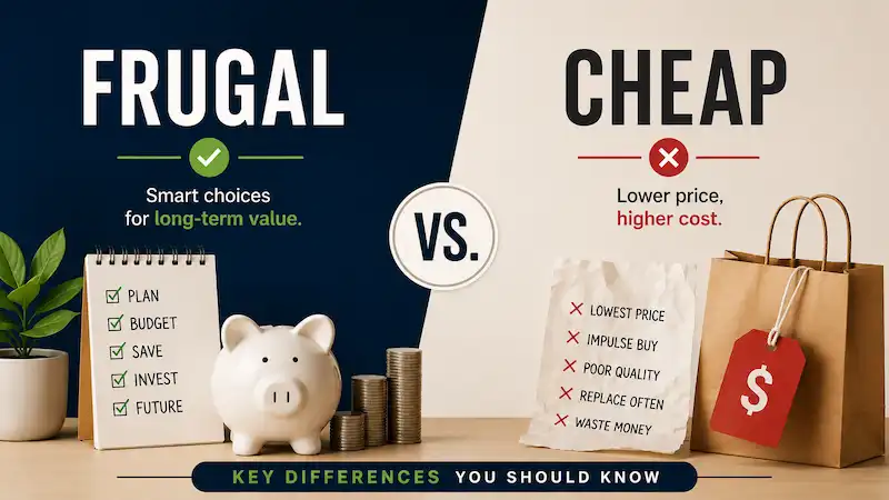 Frugal vs. Cheap Key Differences You Should Know