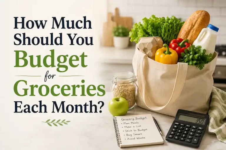 How Much Should You Budget for Groceries Each Month