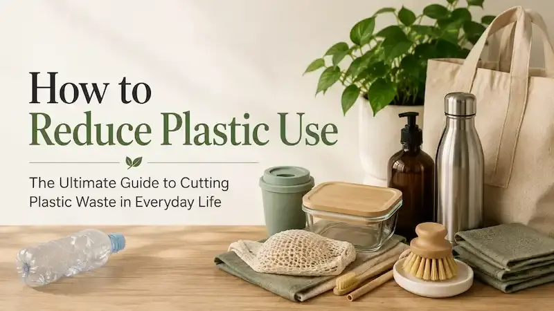 How to Reduce Plastic Use The Ultimate Guide to Cutting Plastic Waste in Everyday Life