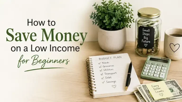 How to Save Money on a Low Income for Beginners