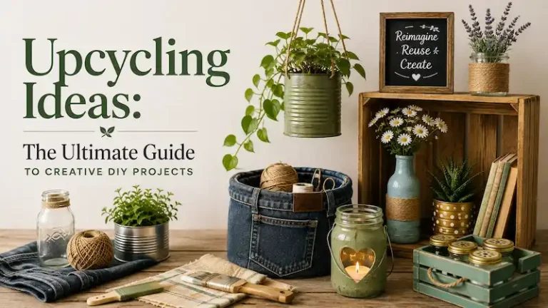 Upcycling Ideas The Ultimate Guide to Creative DIY Projects