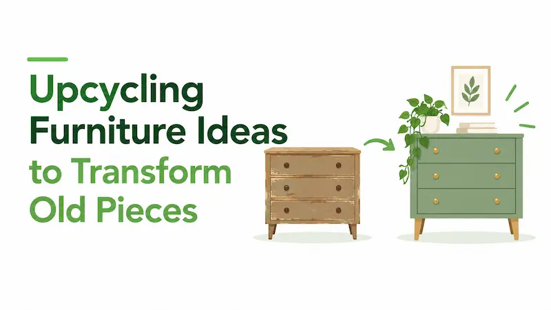 15 Upcycling Furniture Ideas to Transform Old Pieces