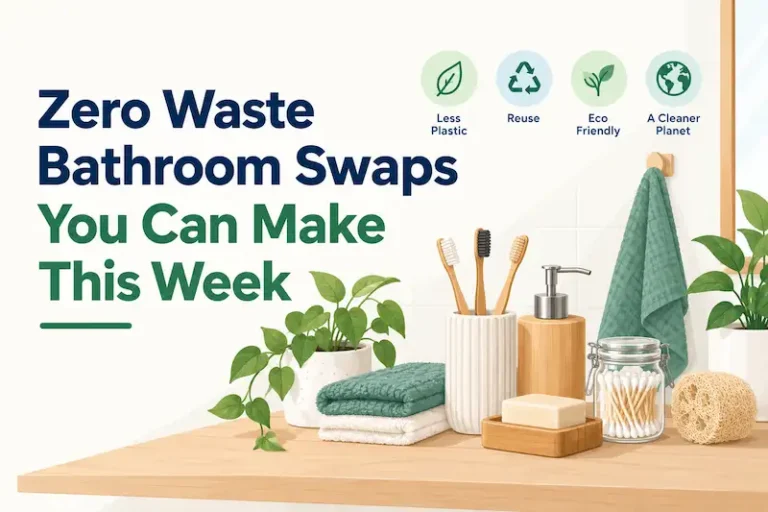 Zero Waste Bathroom Swaps You Can Make This Week