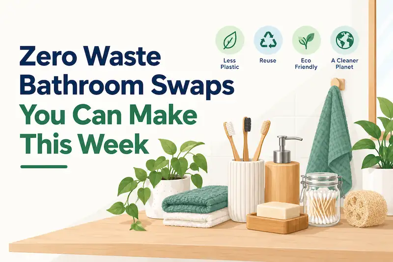 Zero Waste Bathroom Swaps You Can Make This Week