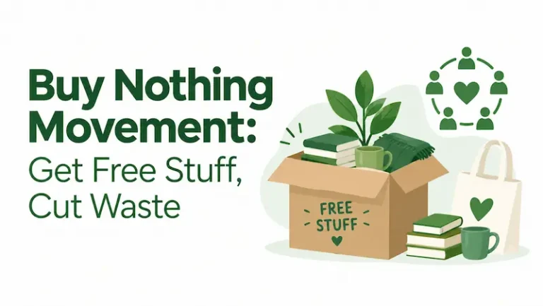 Buy Nothing Movement: How to Get Free Stuff and Cut Waste